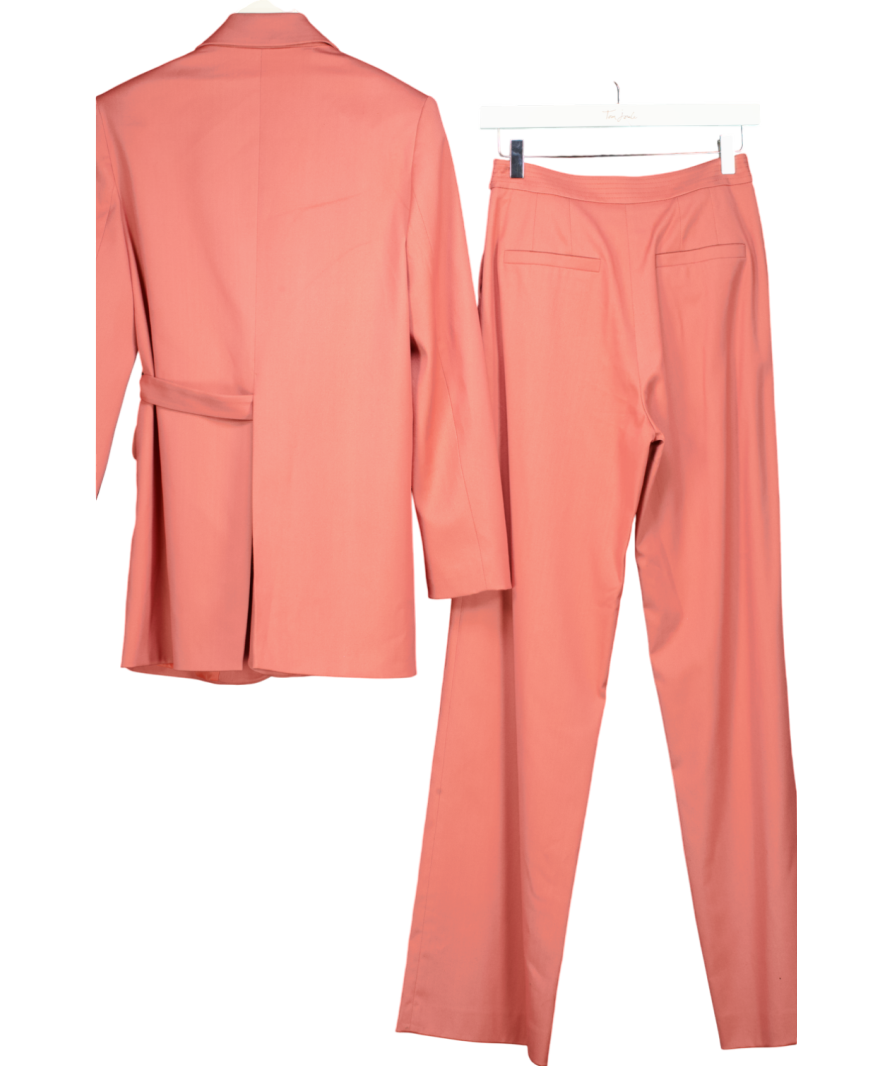 River Island Oversized Mongolian Jacket - Cream UK S