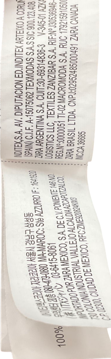 ZARA Grey Charcoal T-shirt UK S