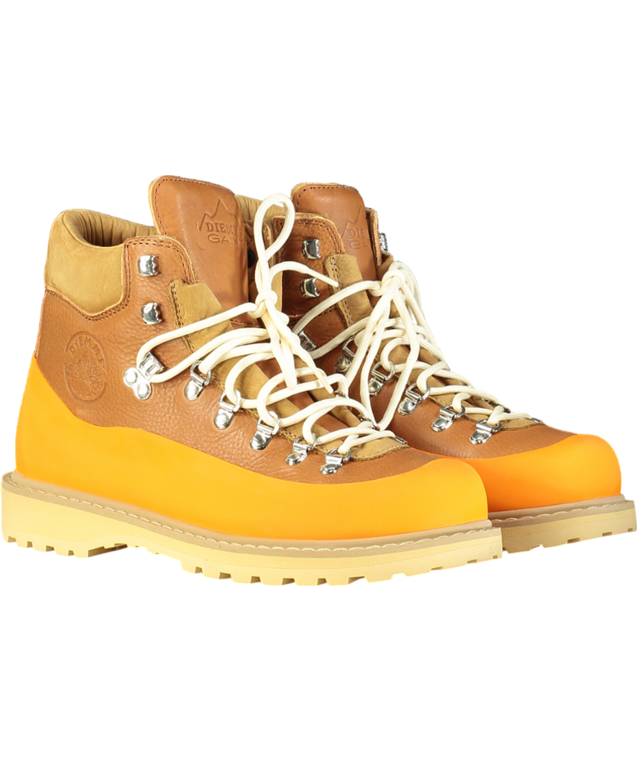 GANT Orange X Diemme Roccia Vet Persimmon Leather Boots UK 8 EU 42 👞