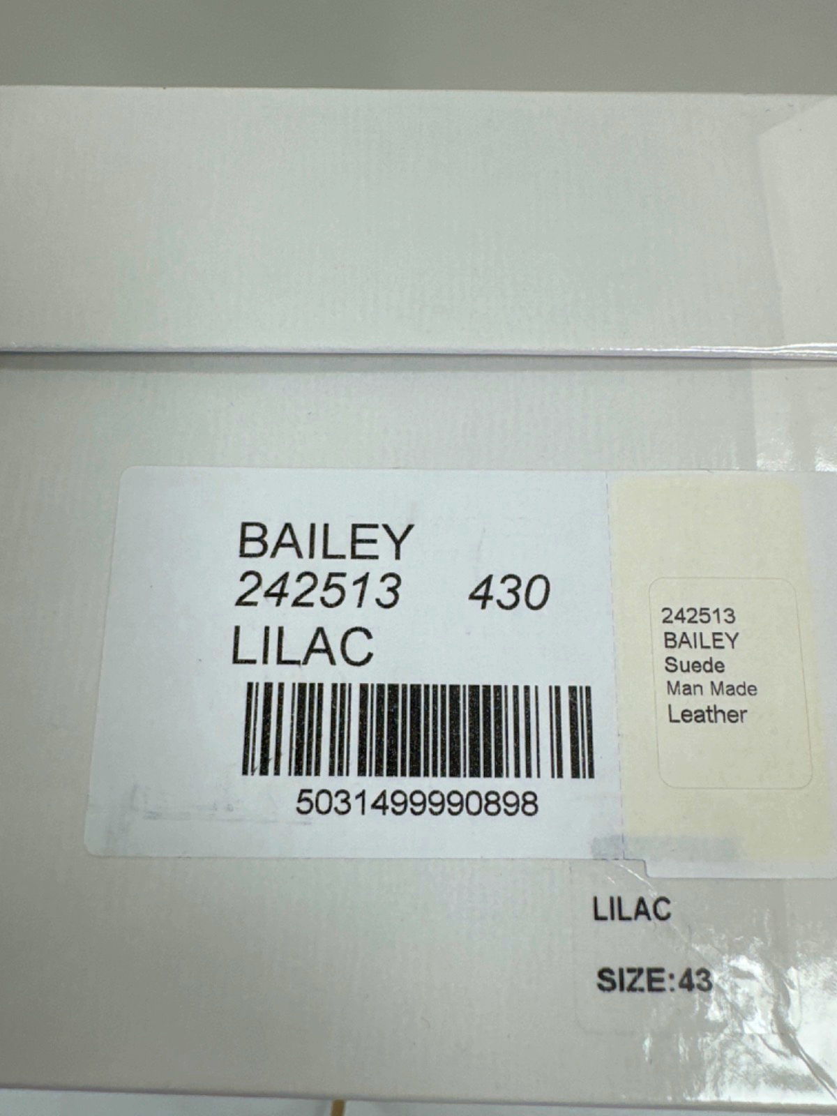 Russell & Bromley Lilac Bailey Suede Trainers EU 43