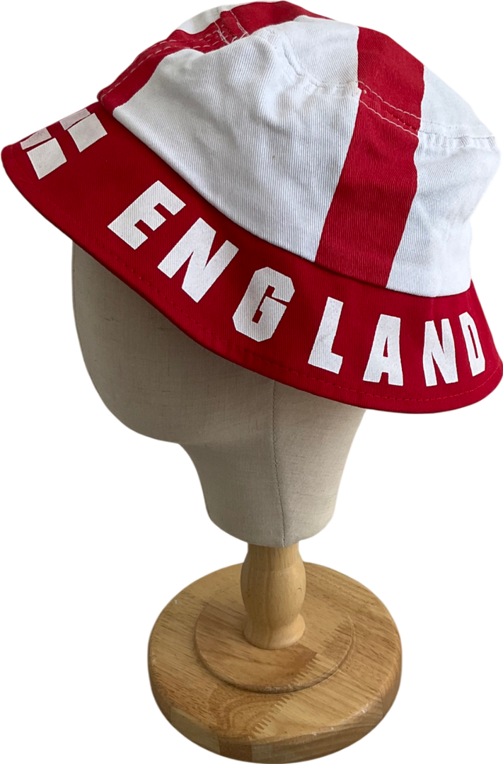 Red England Bucket Hat One Size