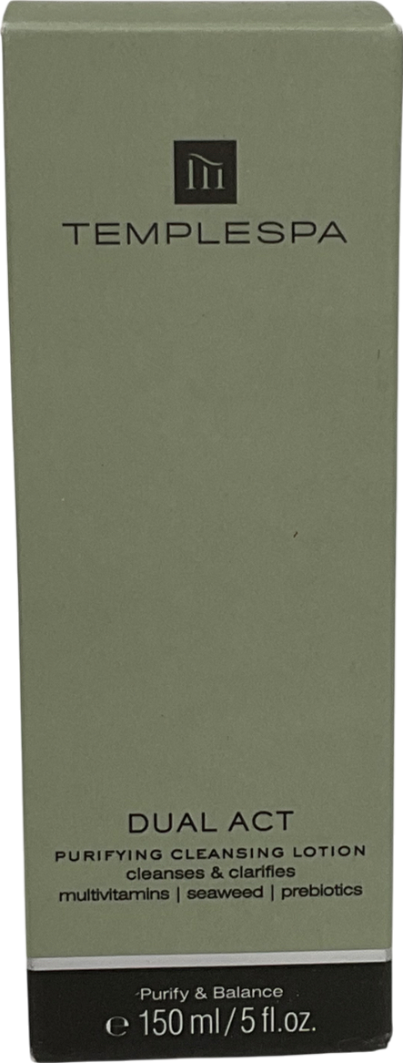 templespa Dual Act Face Cleanser For Combination Skin 150ml