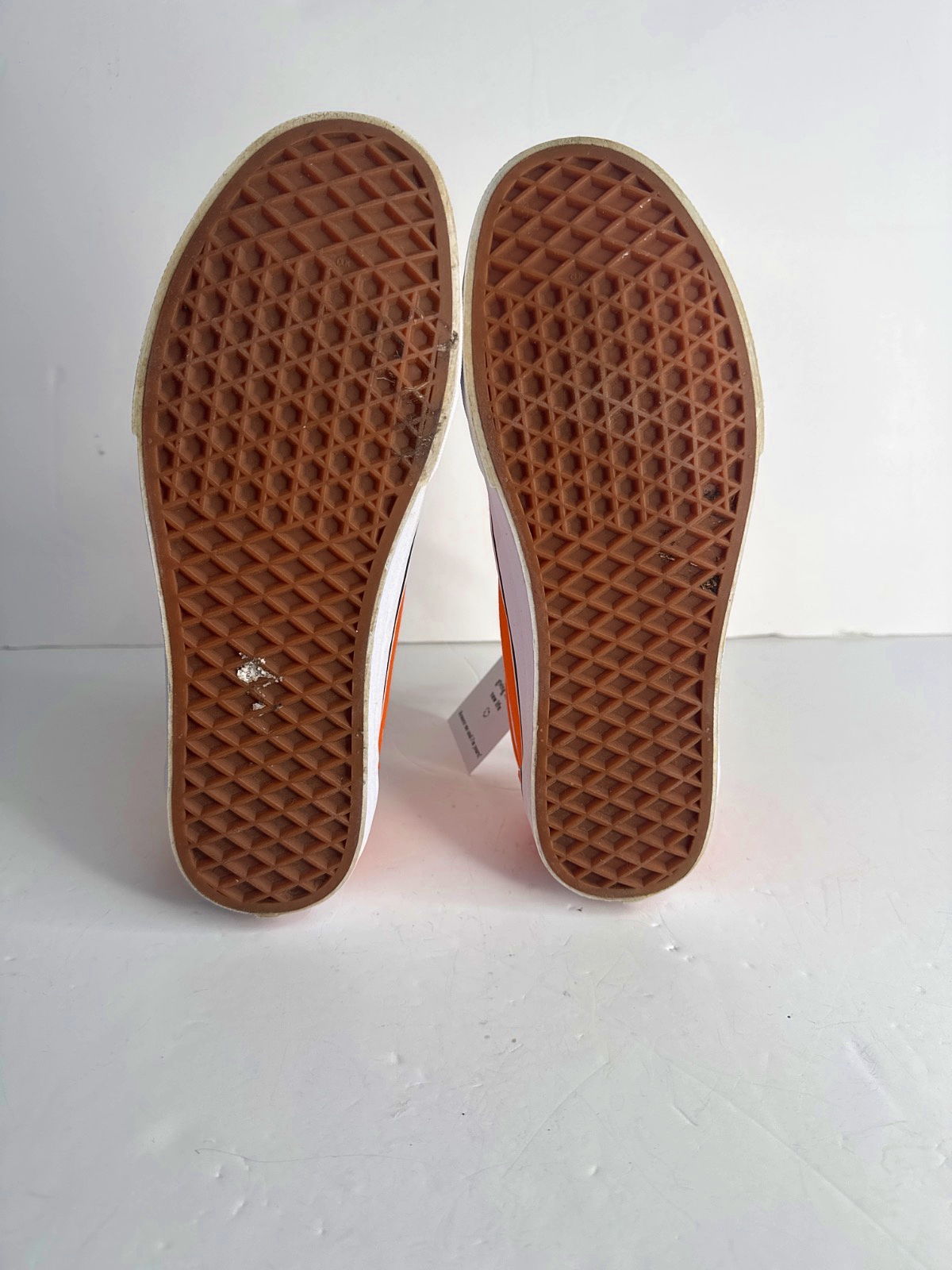 Vans Orange Old Skool Trainers UK 7