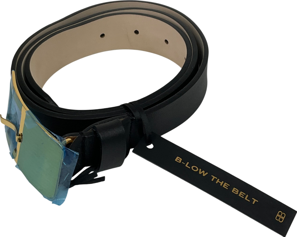 b-low the belt Black Everly Leather Belt UK M