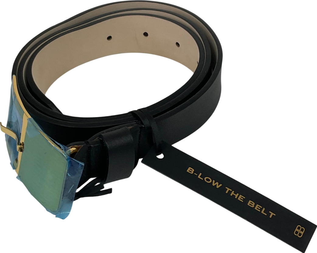 b-low the belt Black Everly Leather Belt UK M