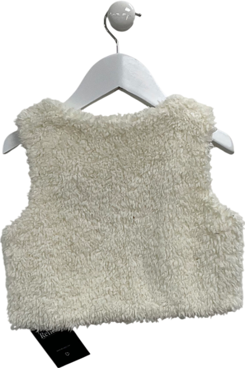 Angel & Rocket Cream Cici Faux Fur Gilet 3 Years