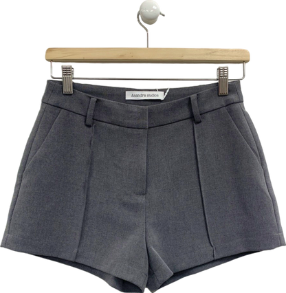 Asandra Studios Grey Tailored Shorts UK 6