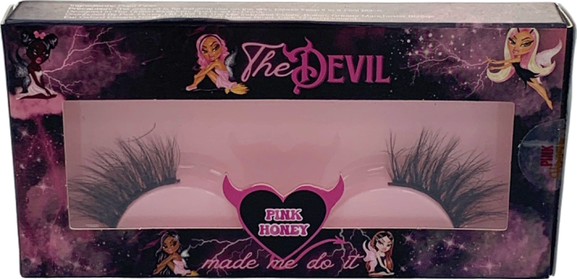 The Devil Eyelashes Pink Honey