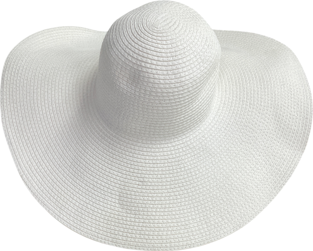 South Beach White Floppy Hat