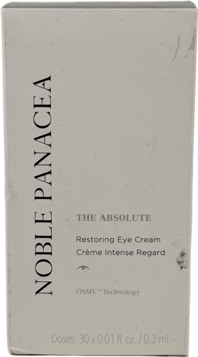 Noble panacea The Absolutenp  Restoring Eye Cream 30x0.3ml