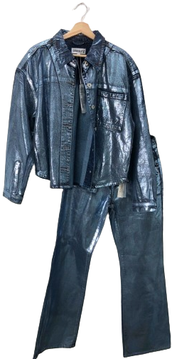 STIEGLITZ Indigo Harper Jacket and Jeans Set Small