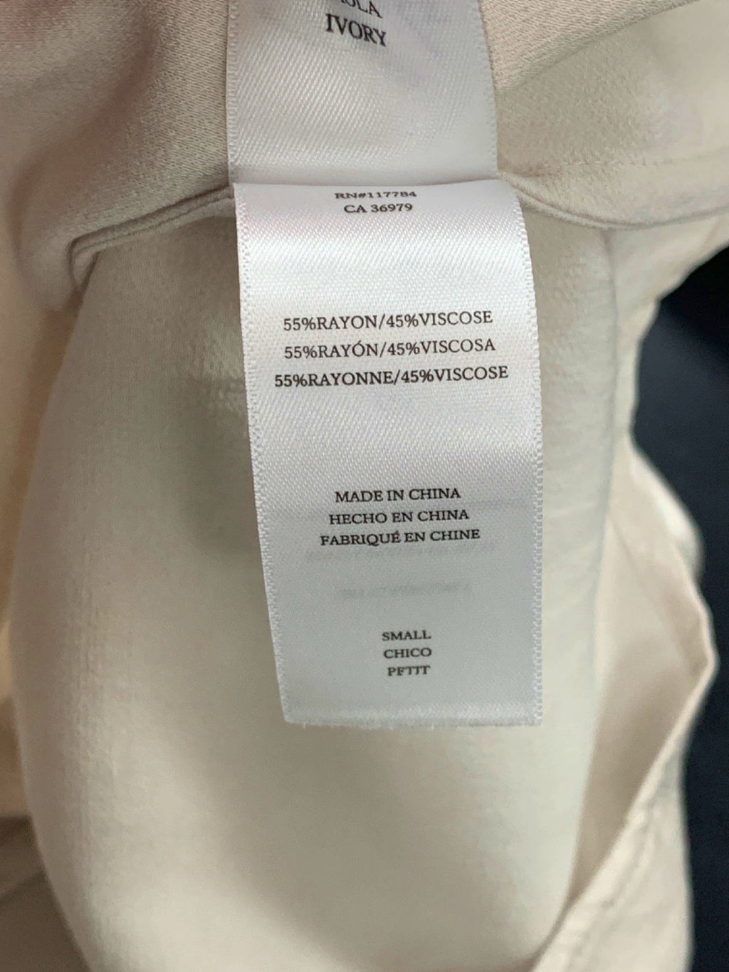 Rails Ivory Cami Top UK S