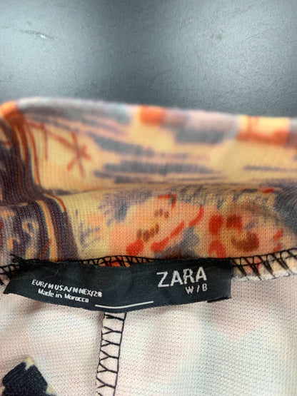 Zara Multicolour Floral Print Tunic Dress UK M