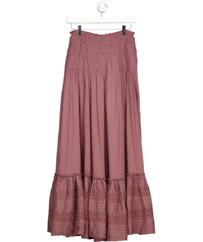 Free People Purple Alessi Maxi Skirt UK S