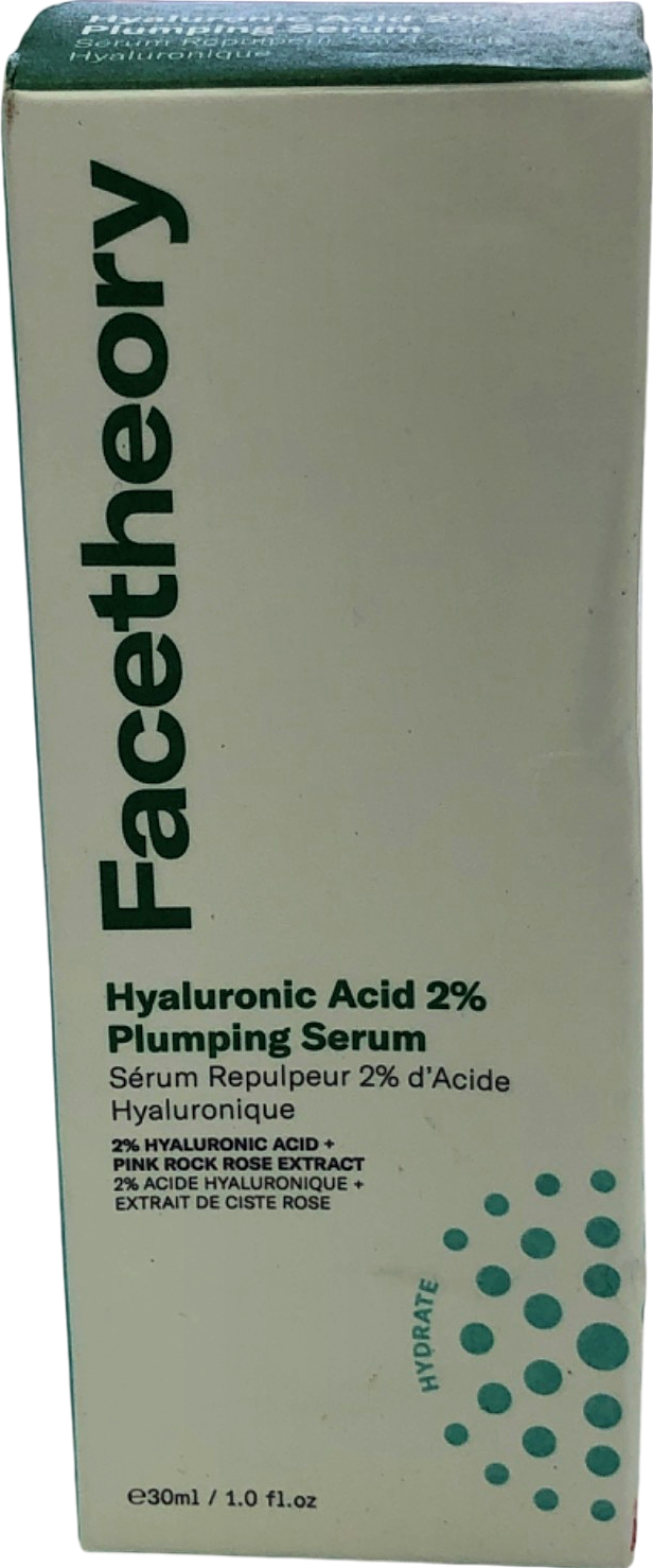 Facetheory Hyaluronic Acid 2% Plumping Serum 30ml