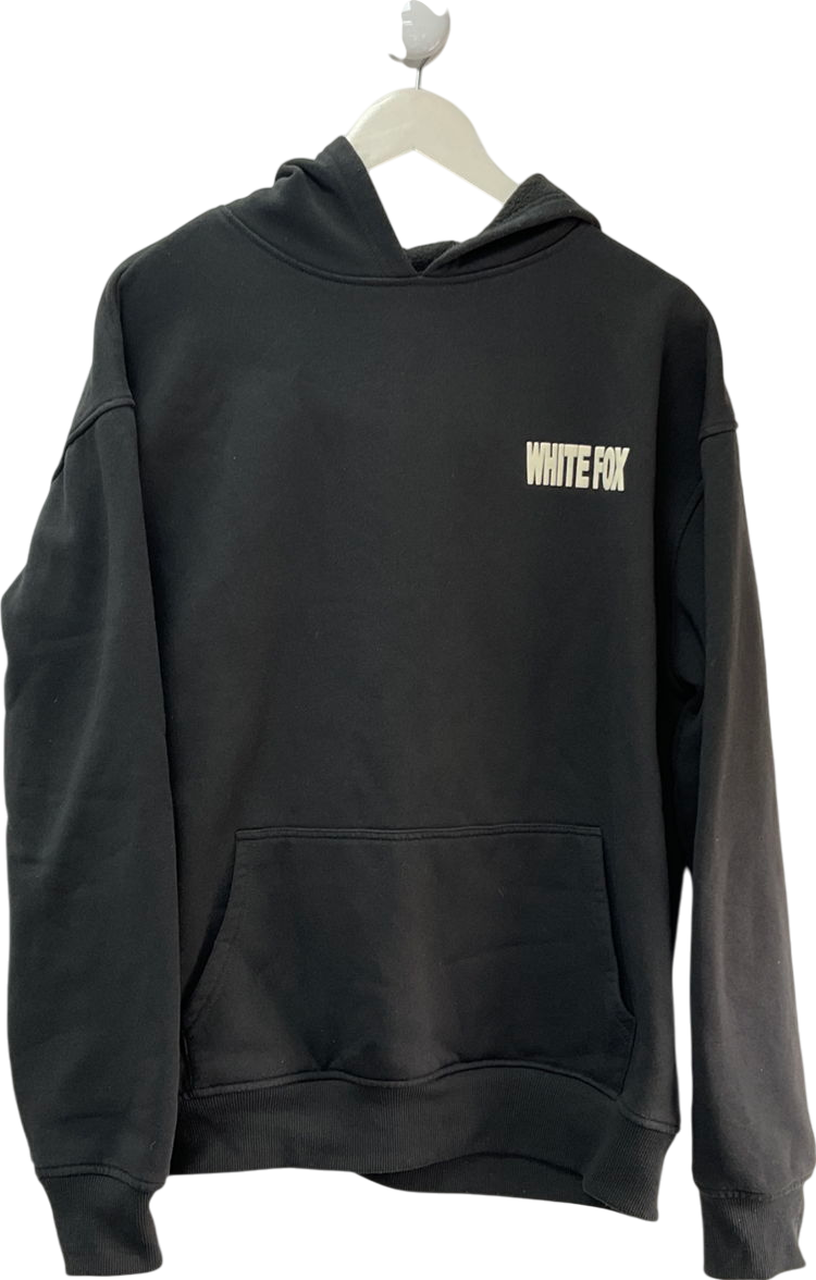 White Fox Grey Oversized Hoodie Ash UK XL/XXL