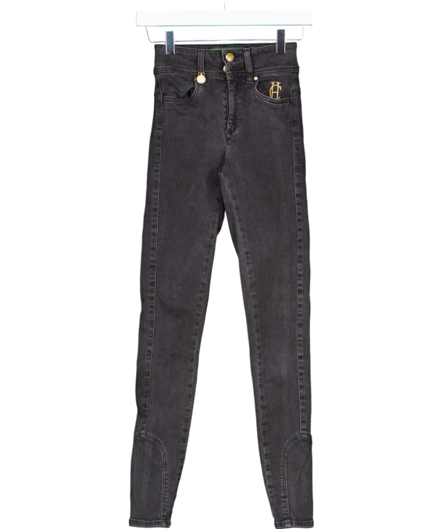 Holland Cooper Black The Jodhpur Jeans UK 6
