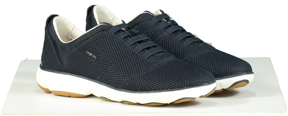 Geox Navy D Nebula C Mesh Trainers UK 4