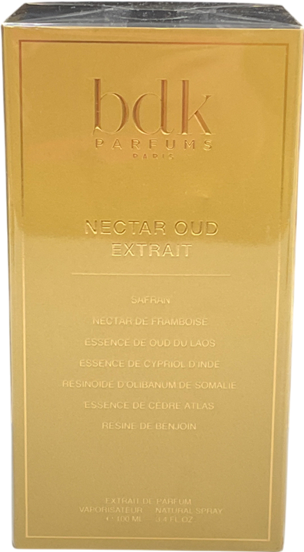 BDK Parfums Nectar Oud Extrait De Parfum 100ml