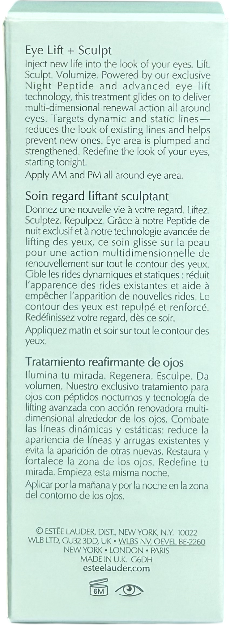 Estee Lauder Advanced Night Repair Eye Lift + Sculpt 15ml