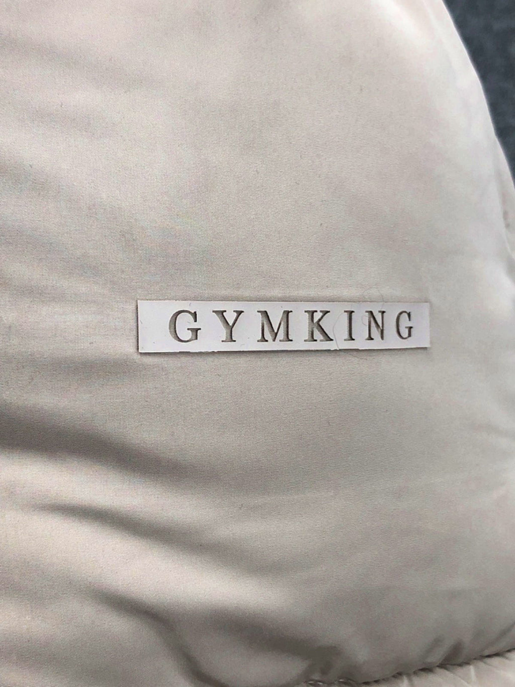 Gymking Beige Puffer Jacket UK 10