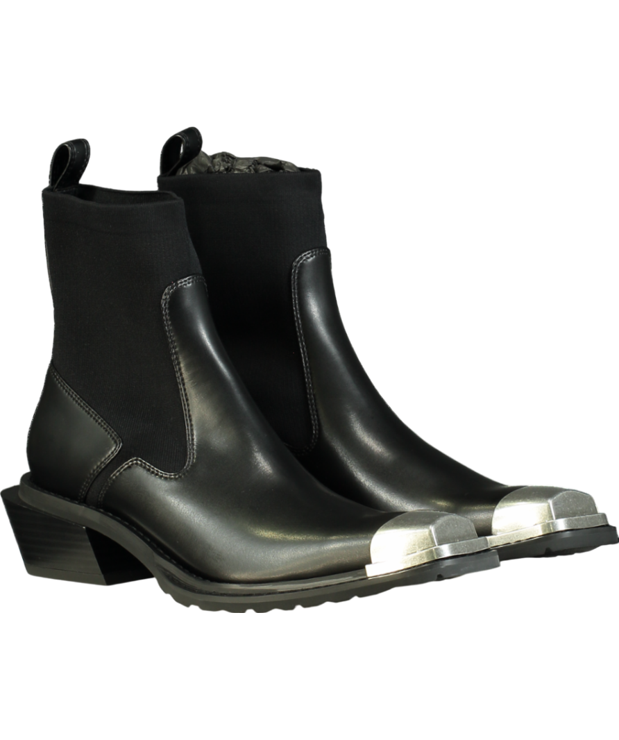 Untitlab Black Metal Cap Hitch Boot UK 8 EU 41 👠