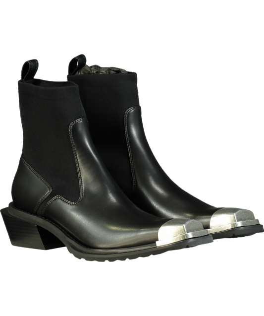 Untitlab Black Metal Cap Hitch Boot UK 8 EU 41 👠