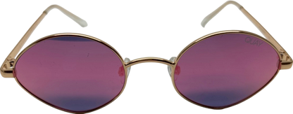 Quay Gold Pink Wild Night 111 Sunglasses