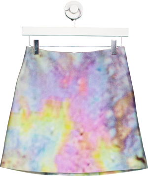 Carven Pastel Multicolour A-Line Skirt FR34 UK 6
