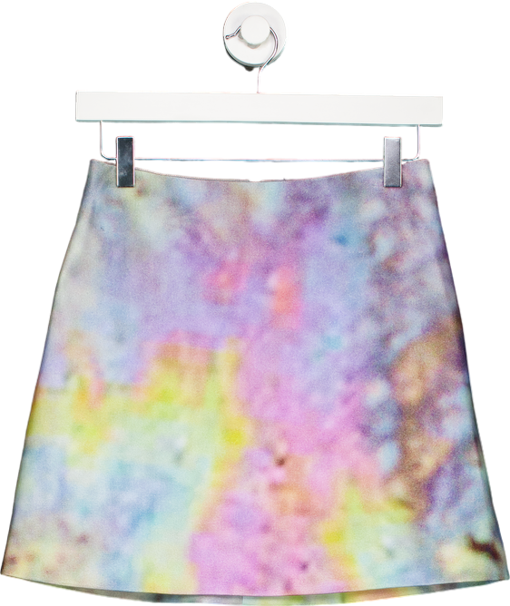 Carven Pastel Multicolour A-Line Skirt FR34 UK 6