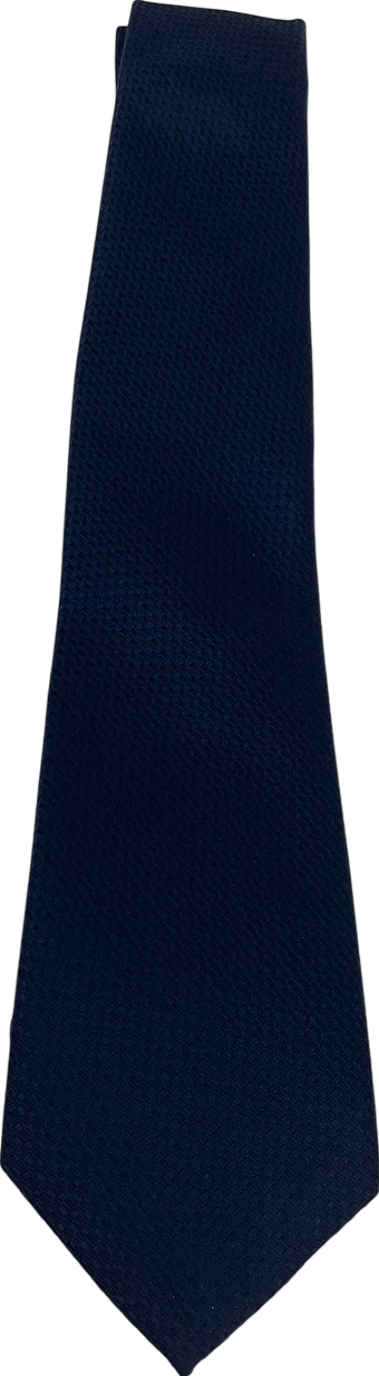 hawes & curtis Blue Navy 100% Silk Neck Tie