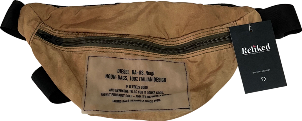 Diesel Brown D Pack Beltbag
