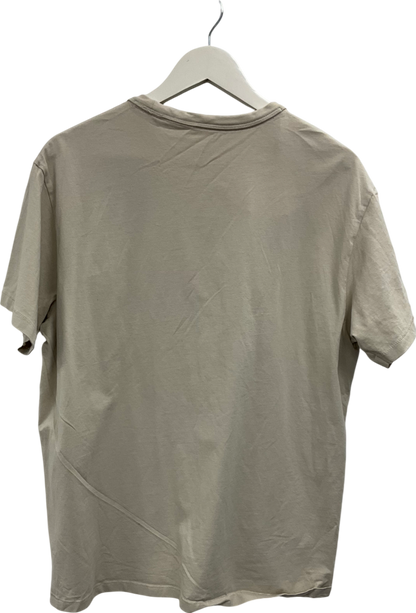 Guess Beige Logo Script T-shirt UK XL