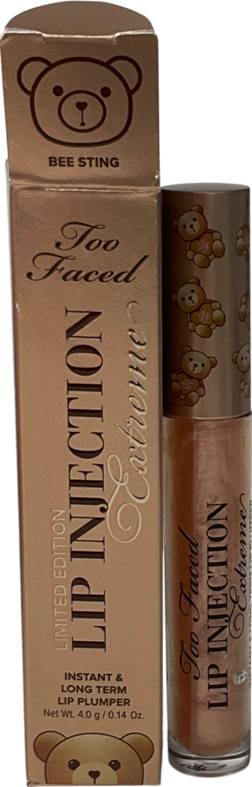 Too Faced Lip Injection Extreme Plumping Lip Gloss Bee Sting 4g
