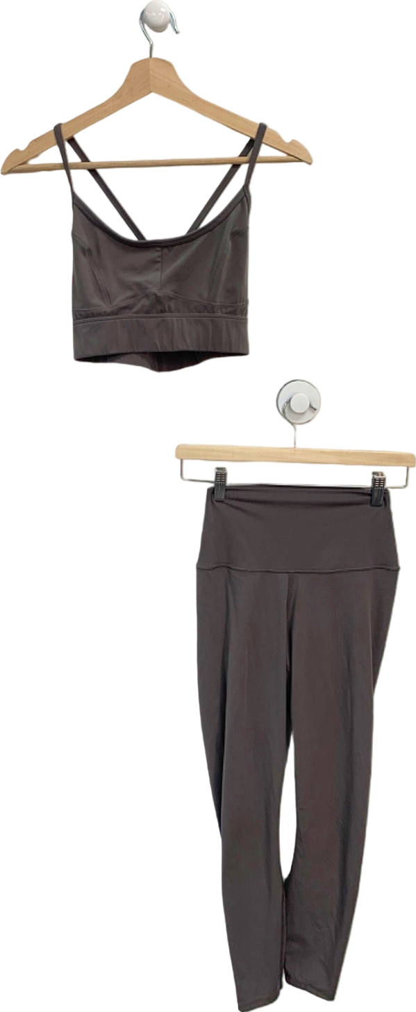 Varley Charcoal Heather 2-piece Activewear Set UK S