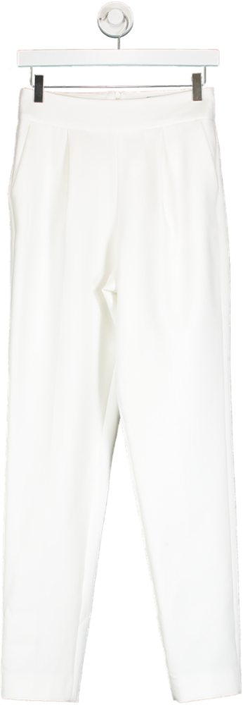 Karen Millen White Tailored Trousers UK 6