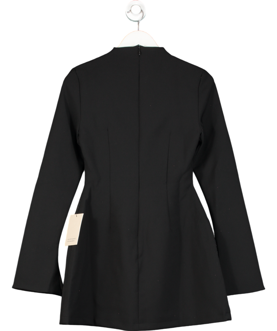 OddMuse Black The Ultimate Muse Split Sleeve Dress UK XS