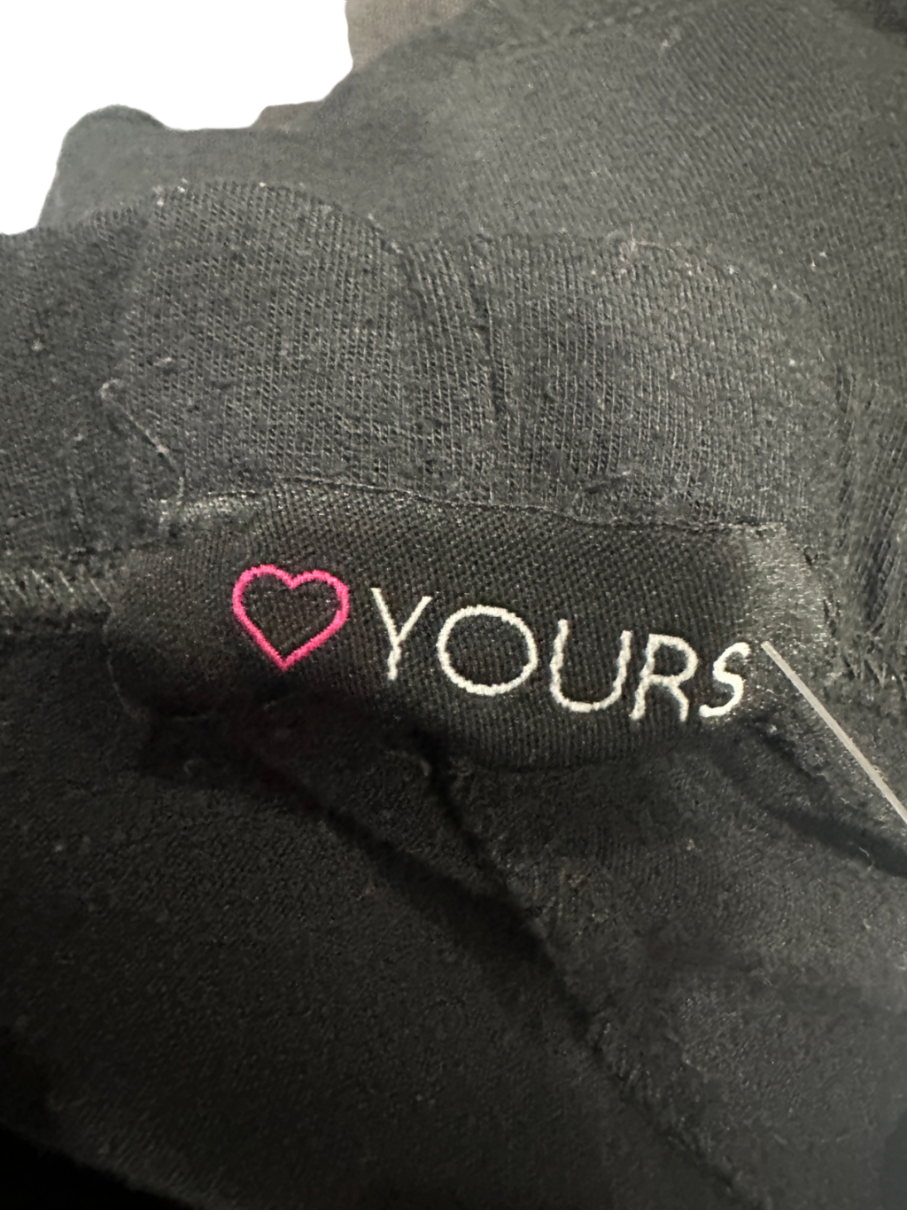 Yours Black Shorts UK 30-32