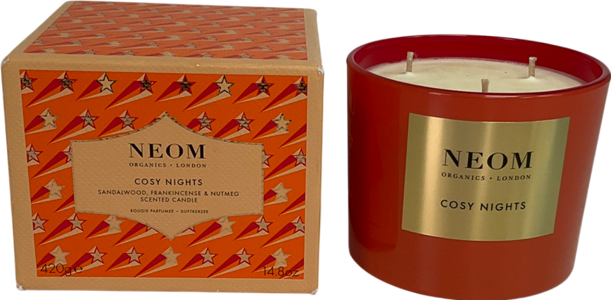 NEOM White Cosy Nights Candle 3 Wick One Size