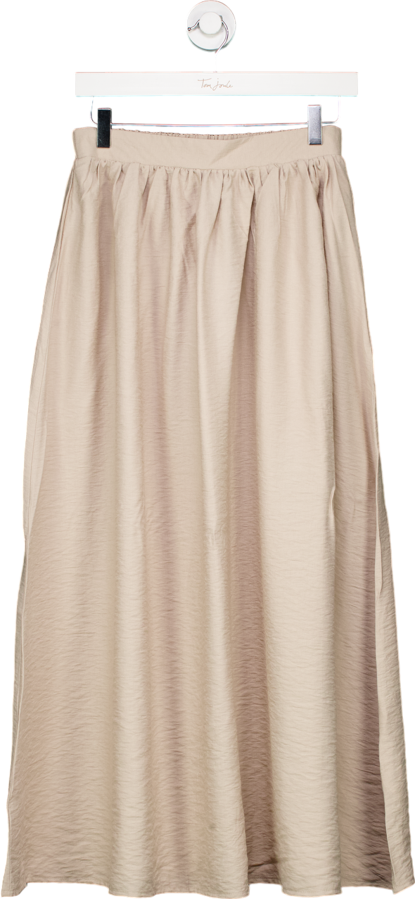 New Look Beige midi Skirt UK 8