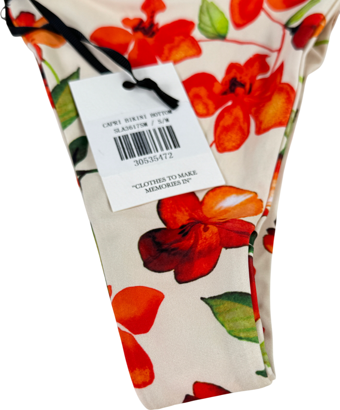 SLA the label Multicoloured 2-piece Capri Bikini Set UK S/M