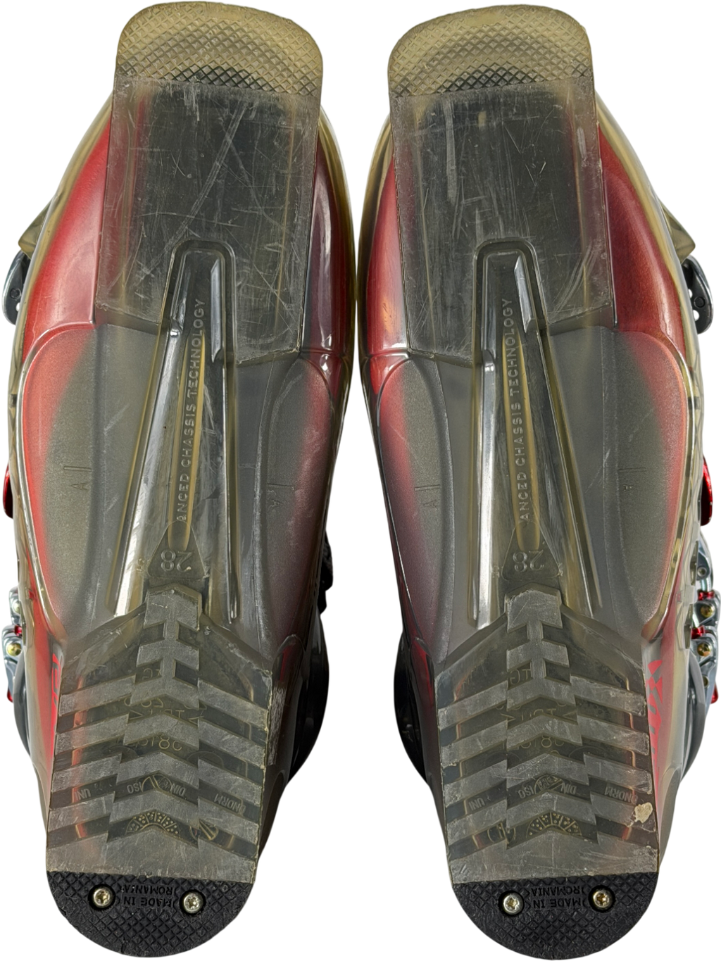 Salomon Metallic Xwave 10.0 Free 2006 Ski Boots (325mm-28/28.5) One Size