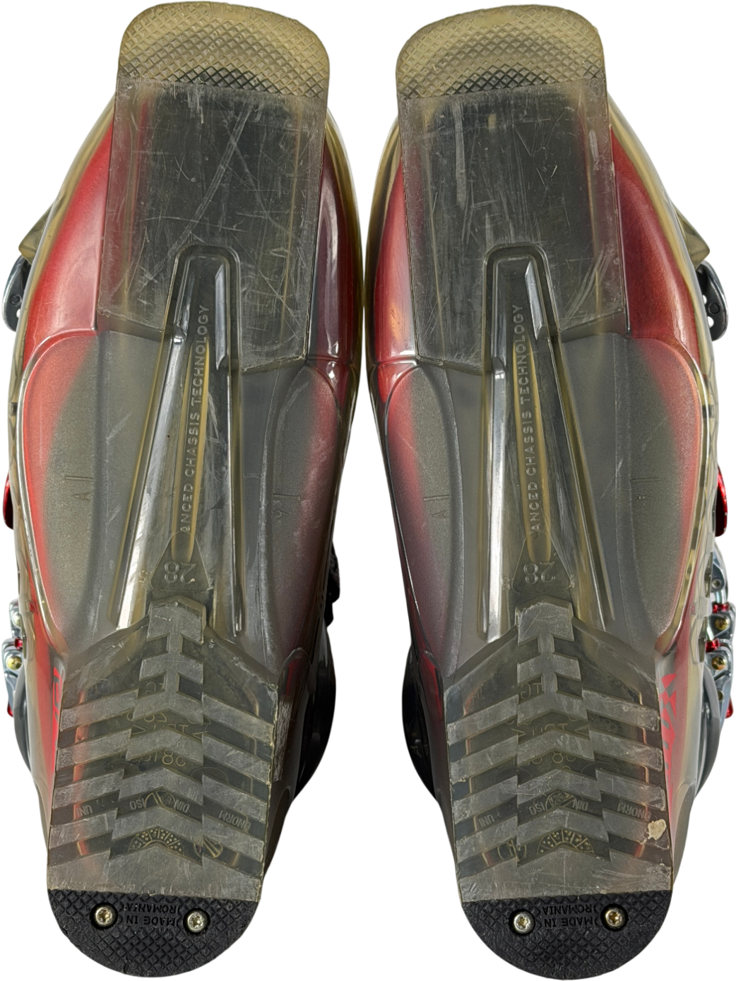 Salomon Metallic Xwave 10.0 Free 2006 Ski Boots (325mm-28/28.5) One Size