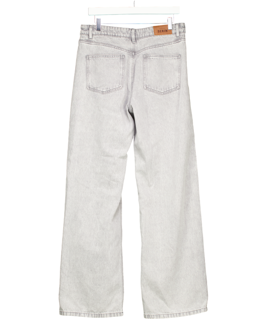 Sezane Grey Kurt Straight Leg Jeans UK 14