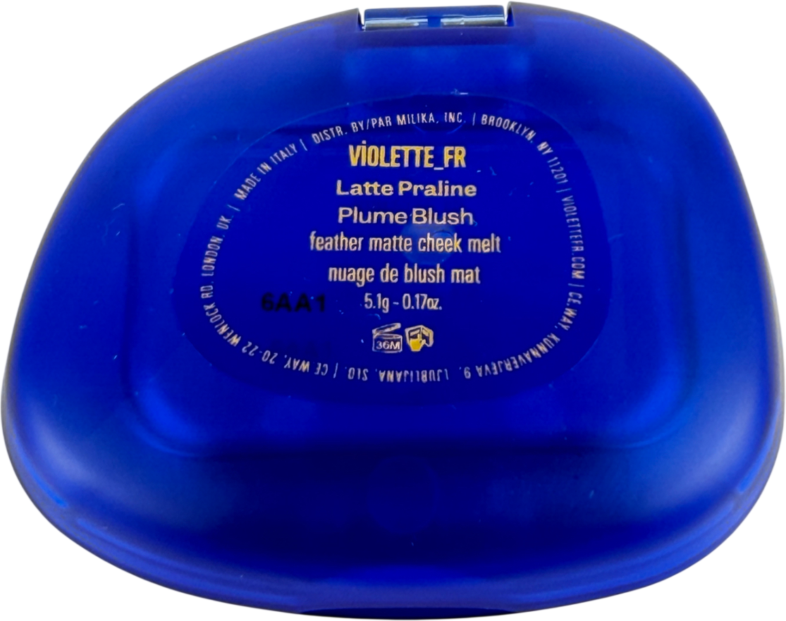 VIOLETTE_FR Feather Matte Cheek Melt Plume Blush Latte Praline 5.1g