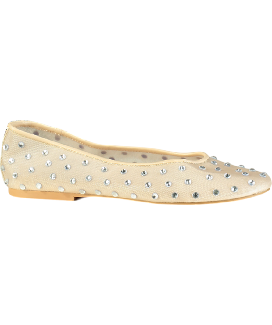 STEVE MADDEN Nude Marli Flat Shoe UK 5 EU 38 👠