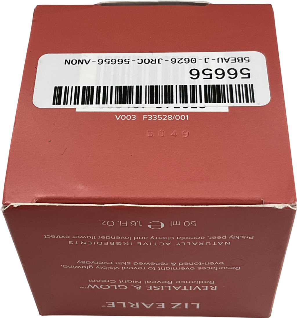 Liz Earle Revitalise & Glow Radiance Reveal Night Cream 50ml