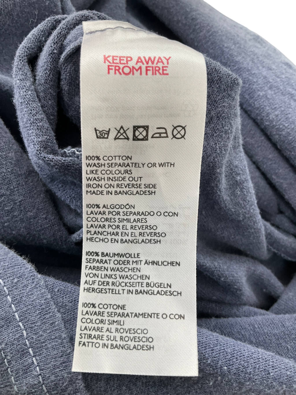 Urban Outfitters Blue Sports Car T-shirt UK XS