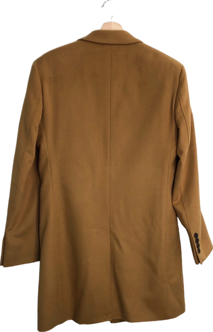 Charles Tyrwhitt Camel Pure Wool Overcoat 36R UK