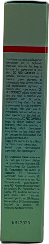 Erborian Cc Red Correct - Colour Correcting Anti-redness Cream With Soothing Effect 45ml
